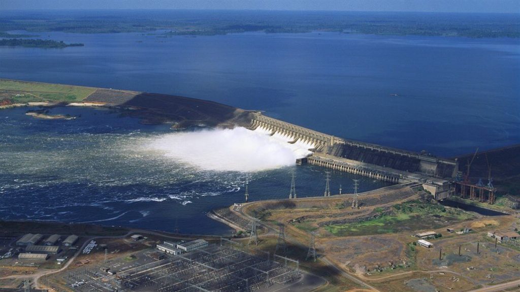 Aerial View of Tucuruí Dam