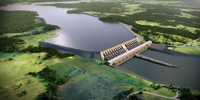 Belo Monte Dam design effect