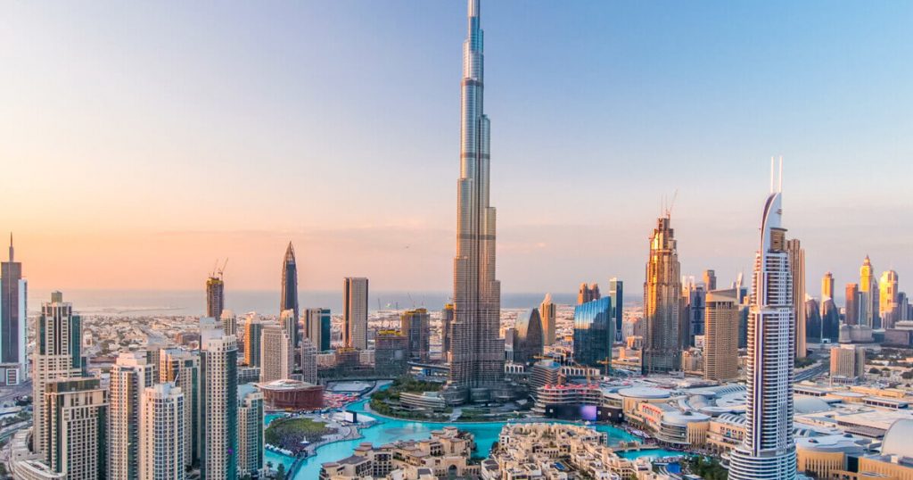 Burj Khalifa skyline