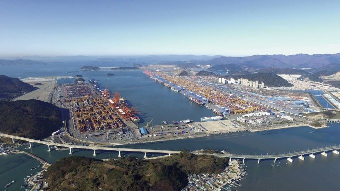 Busan Port and Bridge