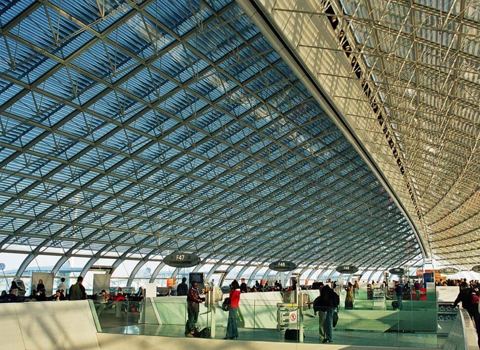Charles de Gaulle Airport Inside