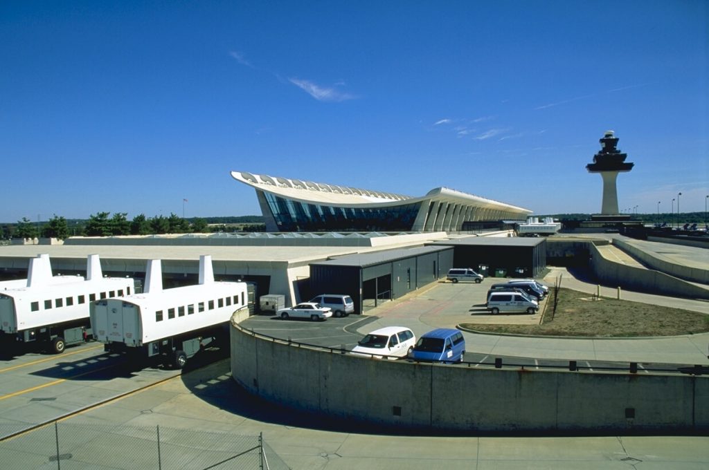 Dulles International Airport main terminal