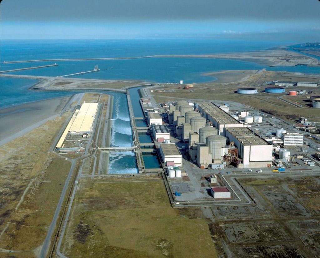 Gravelines Nuclear Power Station aerial view