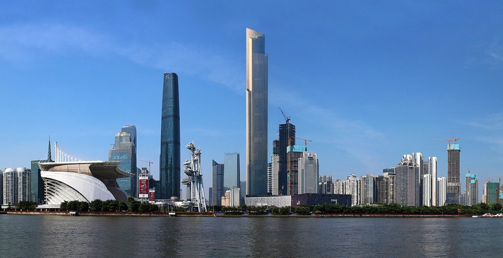 Guangzhou East Tower and West Tower