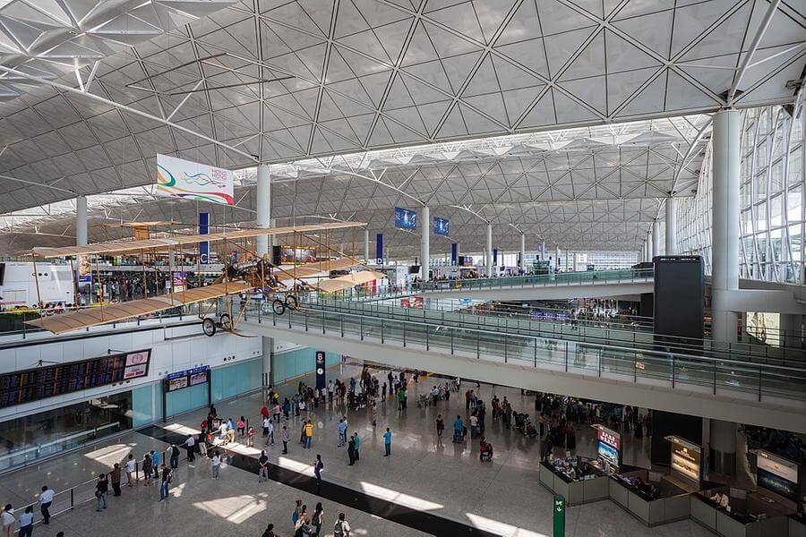 Hong Kong International Airport Inside