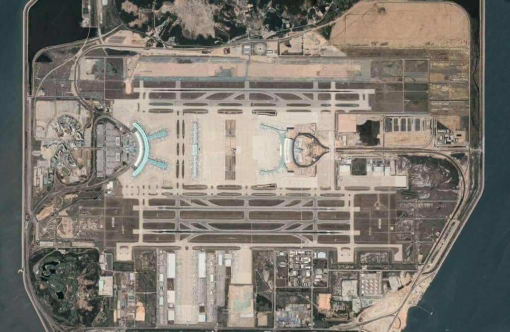 Incheon International Airport Satellite imagery