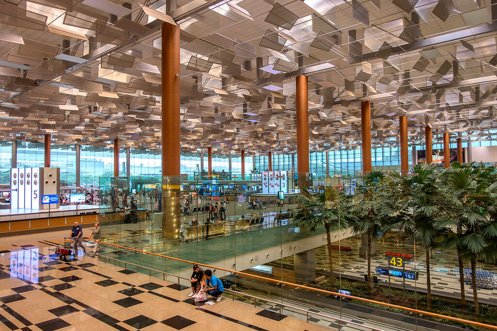 Inside Singapore Changi Airport T3 Terminal