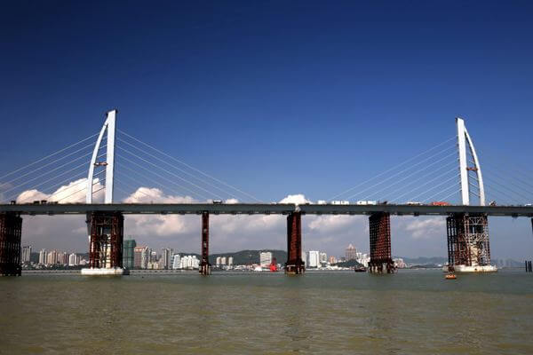 Jiuzhou channel bridge