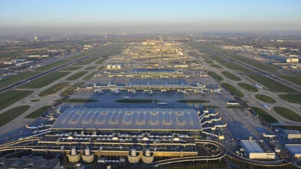 Overview Heathrow Airport