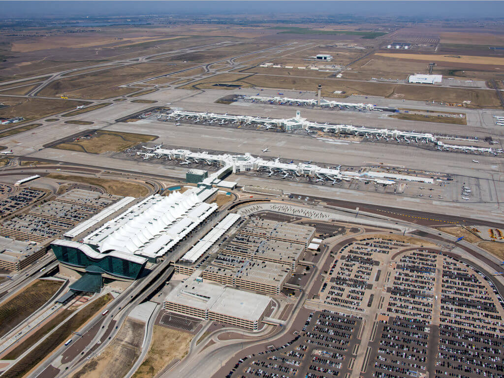 Overview of Denver Airport