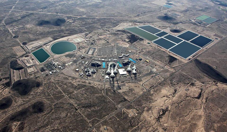 Palo Verde Nuclear Generating Station aerial view