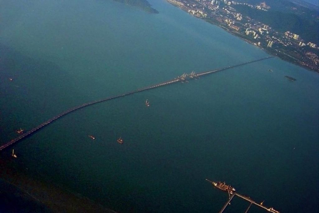Penang Bridge Satellite imagery