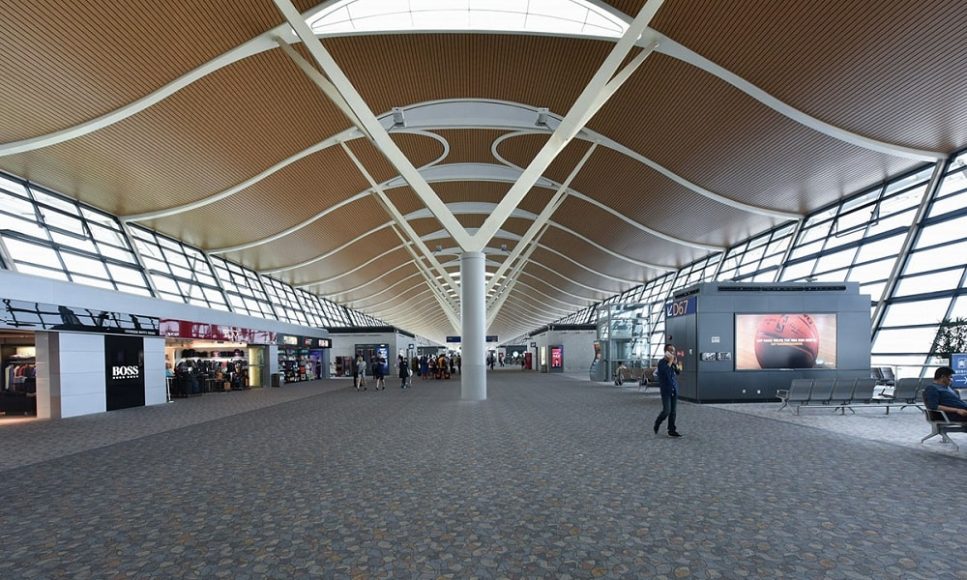 Shanghai Pudong International Airport Inside