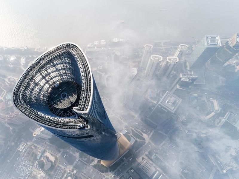 Shanghai Tower top