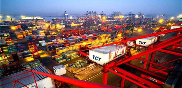 Tianjin Port Container Area
